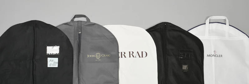 Wholesale garment bags with logo hotsell
