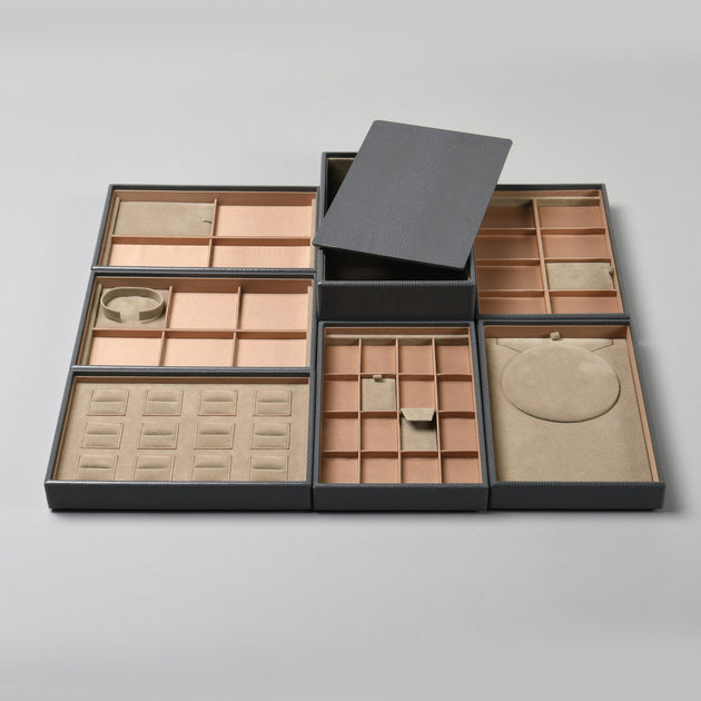 Stacking Collection Trays – Montagne Custom Packaging