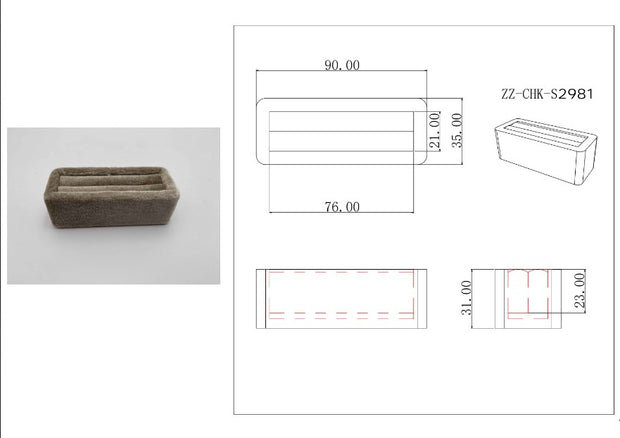 Single Bangle Slot Displays