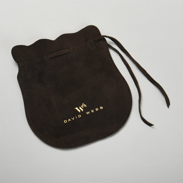 Custom Leather Drawstring Pouches