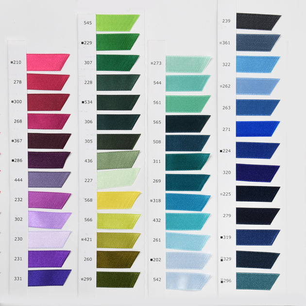 Double Face Satin Ribbon – Montagne Custom Packaging