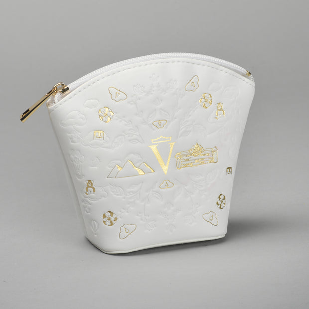 Custom Rounded Zipper Cosmetic Bag